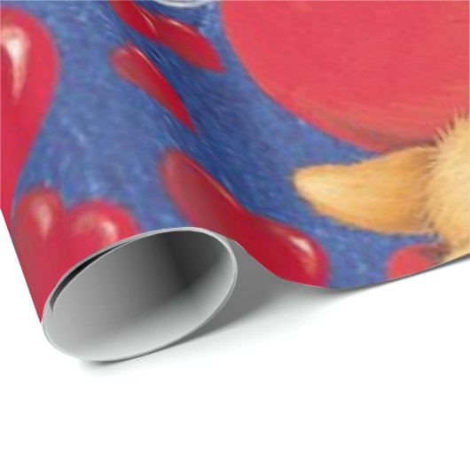 Liebe Geschenkpapier (Rolleneckpunkt)