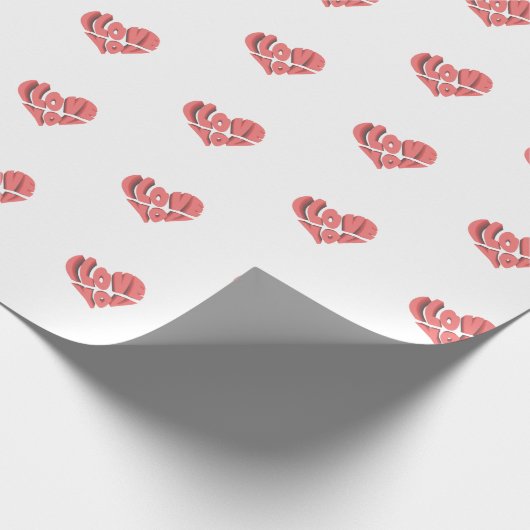 Liebe Geschenkpapier (Ecke)