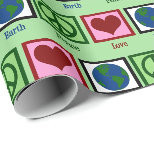 Liebe Geschenkpapier (Rolleneckpunkt)