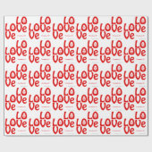 Liebe Geschenkpapier (Flach)