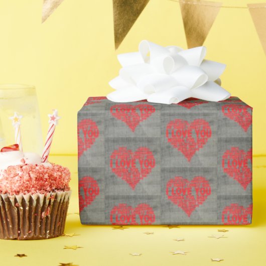 Liebe Geschenkpapier (Geburtstagsparty)