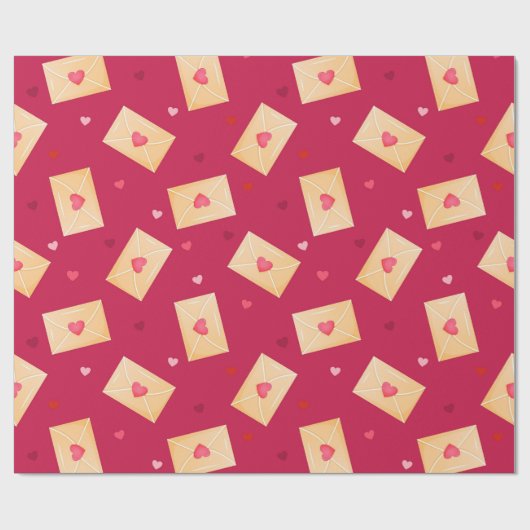 Liebe Geschenkpapier (Flach)