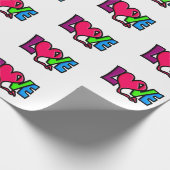 Liebe Geschenkpapier (Ecke)