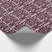 Liebe Geschenkpapier (Ecke)