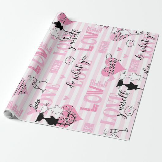 Liebe Geschenkpapier (Ungerollt)