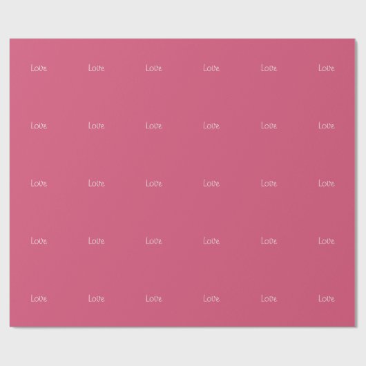 Liebe Geschenkpapier (Flach)