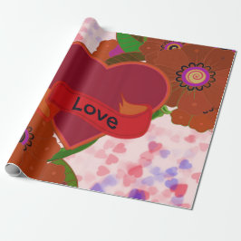Liebe Geschenkpapier