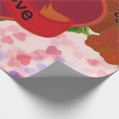Liebe Geschenkpapier (Ecke)