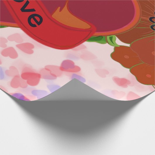 Liebe Geschenkpapier (Ecke)