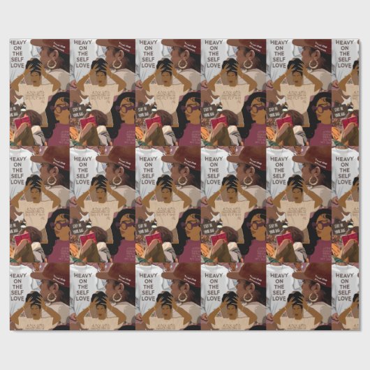 Liebe Geschenkpapier (Flach)