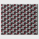 Liebe Geschenkpapier (Flach)