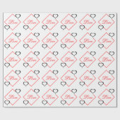 Liebe Geschenkpapier (Flach)