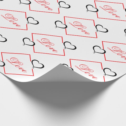 Liebe Geschenkpapier (Ecke)