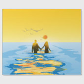 Liebe Geschenkpapier (Flach)