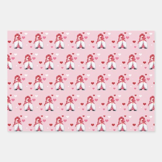 Liebe Geschenkpapier Set (Vorderseite)