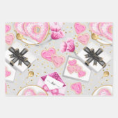 Liebe Geschenkpapier Set (Vorderseite 3)