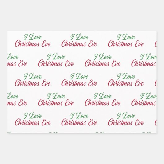 Liebe Geschenkpapier Set (Vorderseite 3)