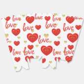 Liebe Geschenkschachtel (Ungeklappt)