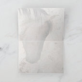 "Liebe-Geschichte des Flints" - Grußkarte Karte (Innenseite)