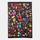 Liebe Geschirrtuch (Vertikal)