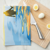 Liebe Geschirrtuch (Viertel Falte)