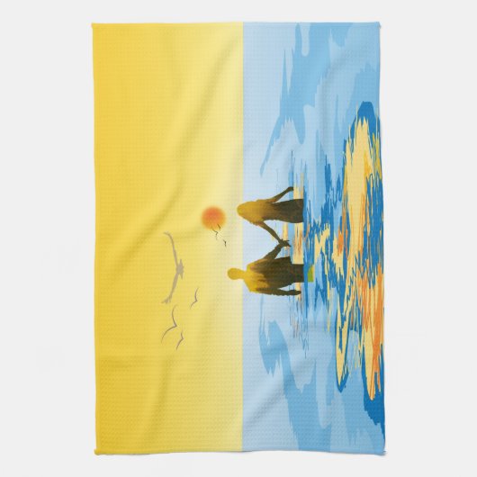 Liebe Geschirrtuch (Vertikal)