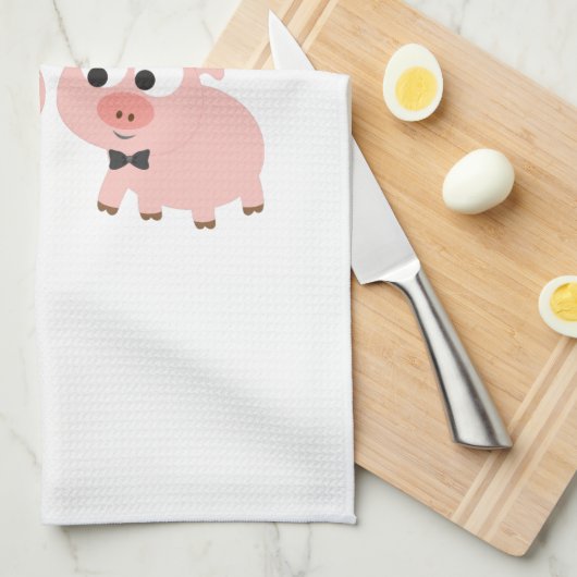 Liebe Geschirrtuch (Viertel Falte)