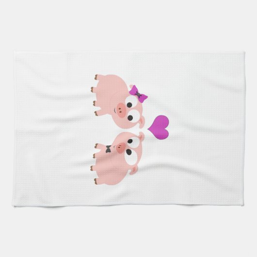 Liebe Geschirrtuch (Horizontal)