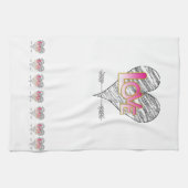 Liebe Geschirrtuch (Horizontal)