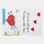 Liebe: Geschirrtuch (Horizontal)