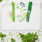 Liebe Geschirrtuch (Gefaltet)