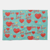 Liebe Geschirrtuch (Horizontal)