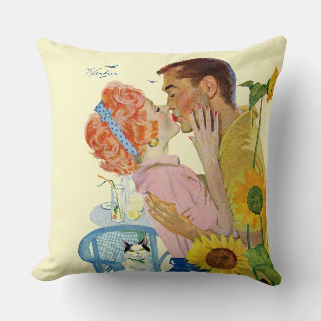 Liebe-Geschlagen Kissen (Vorderseite)