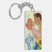 Liebe-Geschlagen Schlüsselanhänger (Vorderseite links)