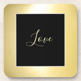 "Liebe" Getränkeuntersetzer