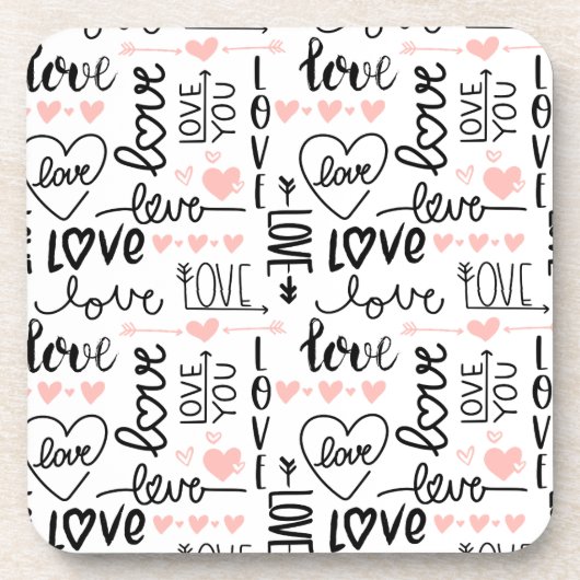 Liebe Getränkeuntersetzer (Vorderseite)