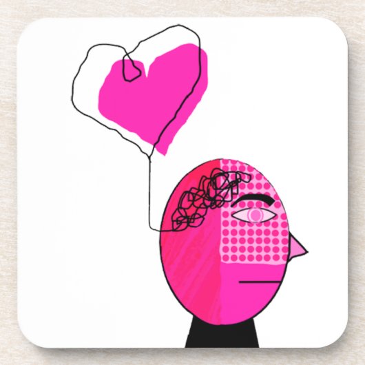 Liebe Getränkeuntersetzer (Vorderseite)