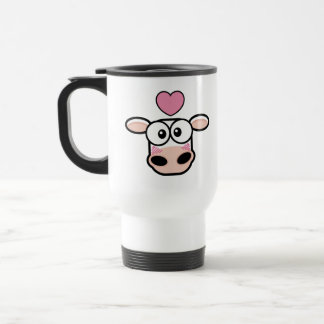 Liebe getroffene Kuh-Reise-Tasse Reisebecher