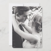 Liebe gewachsen ruby Wasserfarbe nach der Hochzeit Einladung (Rückseite)