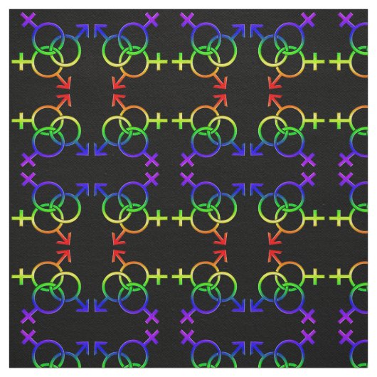 Liebe-Gewebe-Stolz-Gewebe des Gay Stoff (Muster)