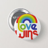 Liebe-Gewinne Button (Vorne & Hinten)