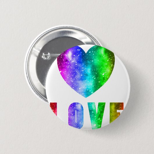 Liebe-Gewinne Button (Vorne & Hinten)