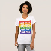 Liebe-Gewinne - T-Shirt (Vorne ganz)