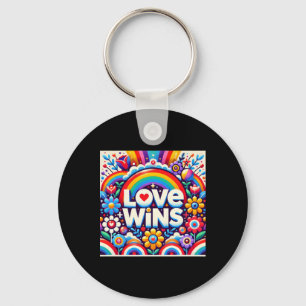 Liebe gewinnt Art T-Shirts Sticker Schlüsselanhänger