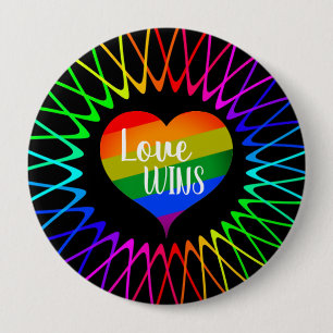 Liebe gewinnt button