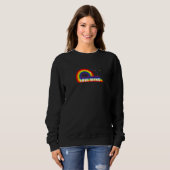 Liebe Gewinnt Csd Regenbogen Gaypride Sweatshirt (Vorne ganz)