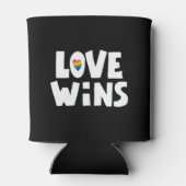 Liebe gewinnt dosenkühler (Rückseite)