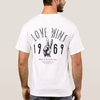 Liebe gewinnt Estd. 1969, LGBTQ und Homosexuelle T-Shirt