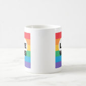 Liebe gewinnt | GAY PRIDE Kaffeetasse (Mittel)