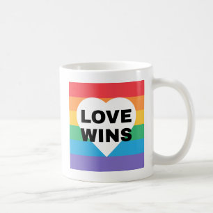 Liebe gewinnt GAY PRIDE Kaffeetasse